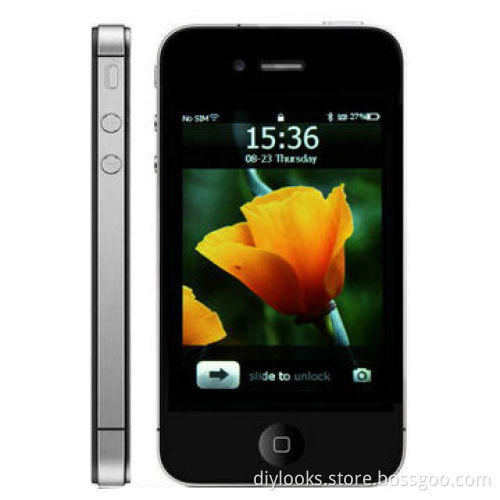 Wholesale 1:1 Black Capacitive Touchscreen Mobile Phone with Wi-Fi